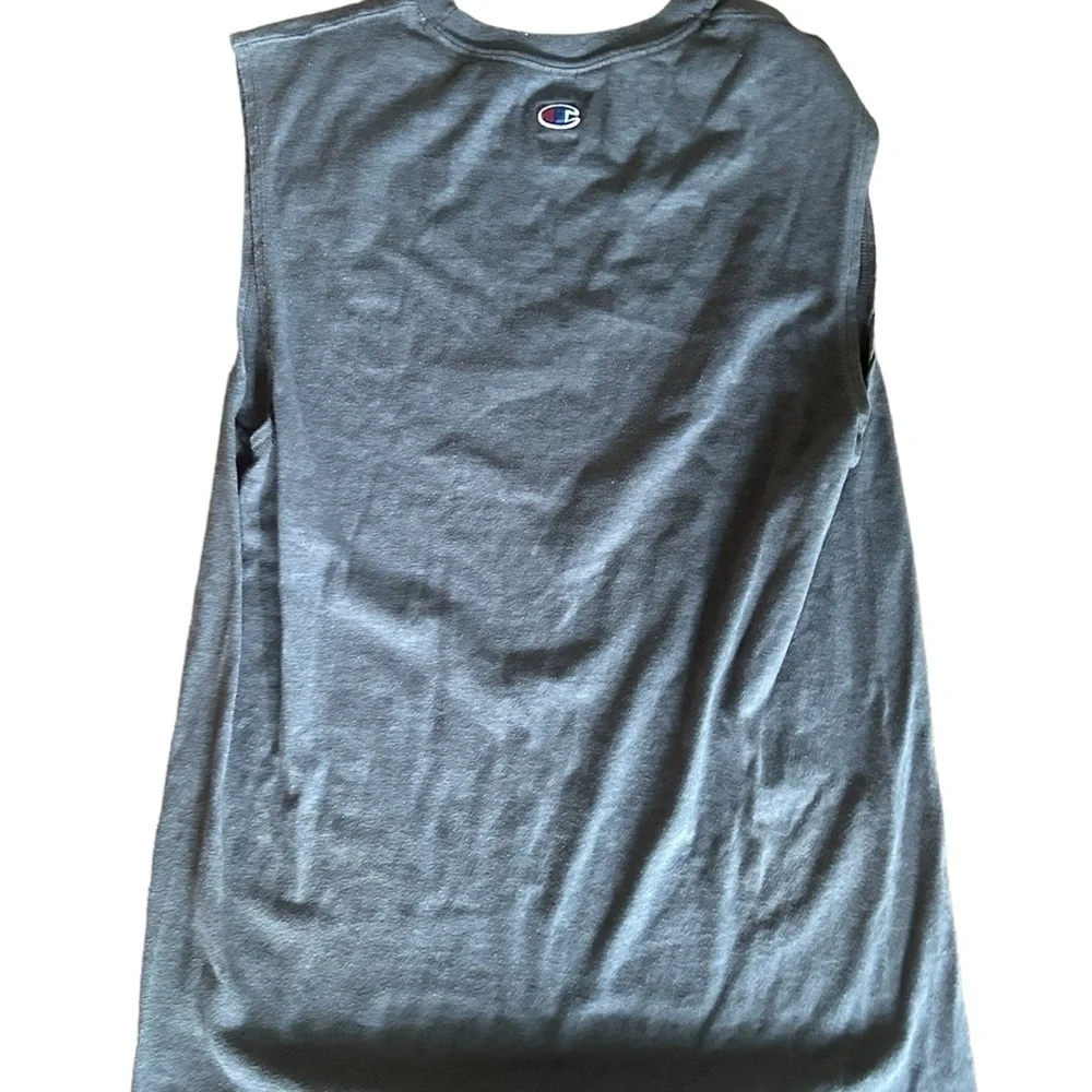 Champion Men’s Sport Muscle Tee Size M Gray